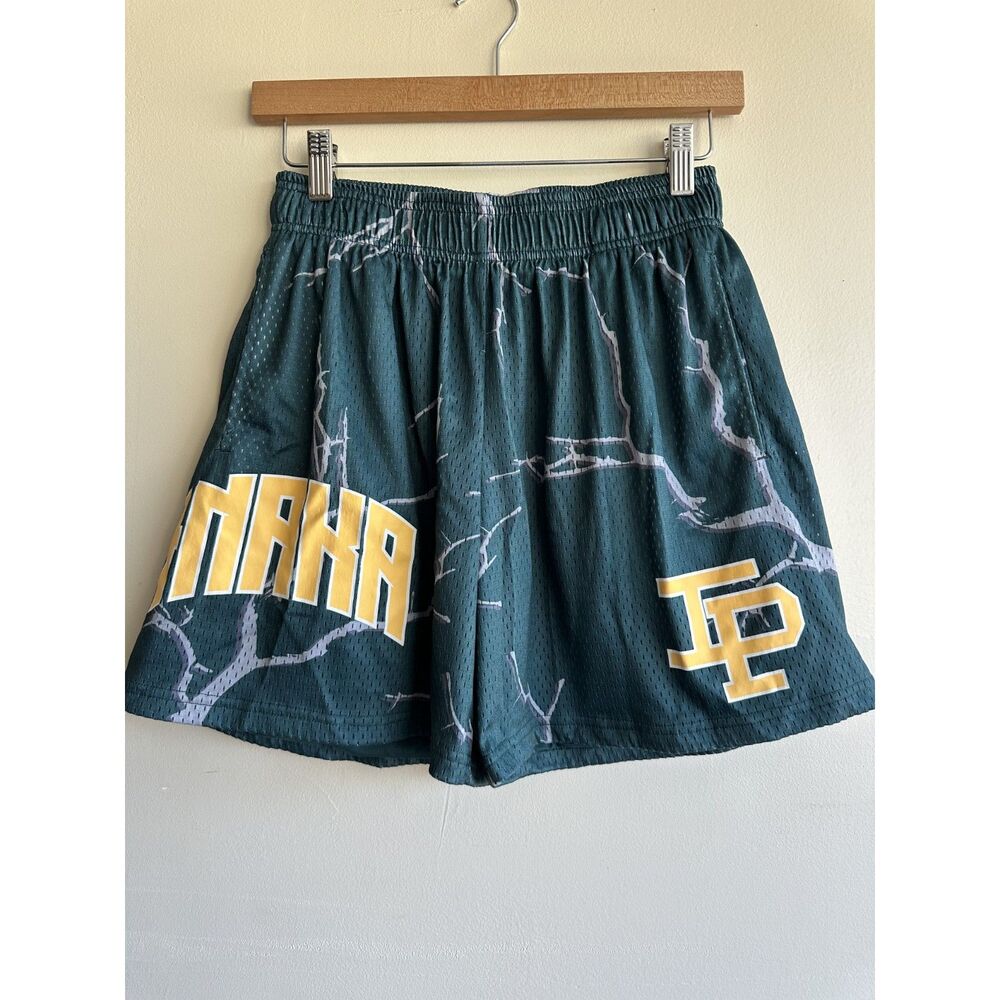 Inaka Power Limited Release Teal Lightning Mesh Shorts Men's M Athletic Gym